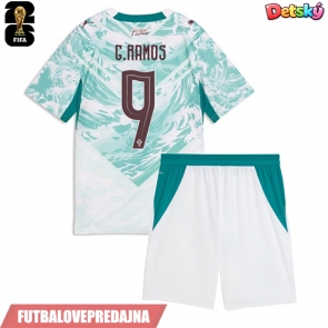 Lacne Dětský Futbalové dres Portugalsko Goncalo Ramos #9 MS 2026 Krátky Rukáv - Preč (+ trenírky)